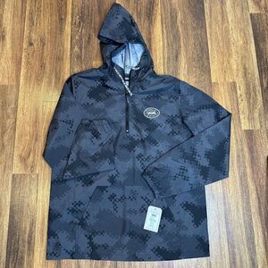 Vans Black Camouflage Camo Hooded Windbreaker